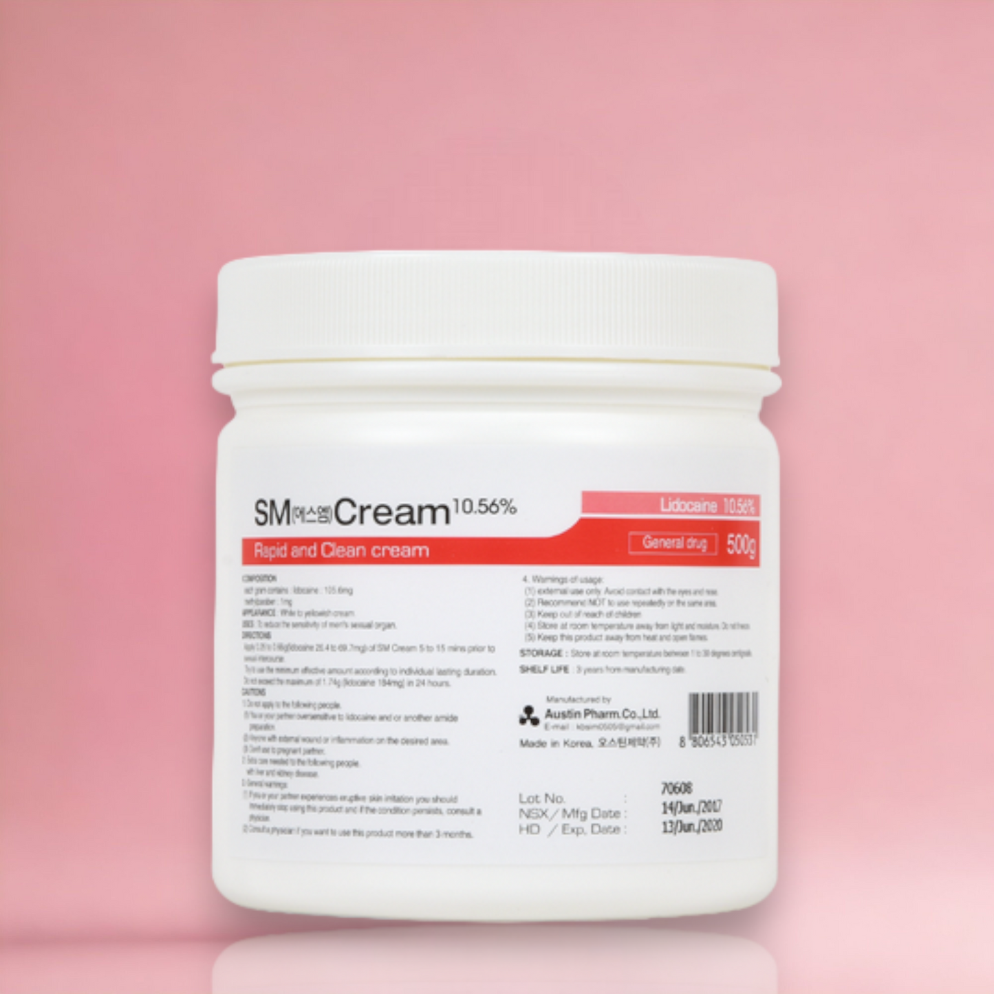 Wholesale topical anesthetic numbing cream