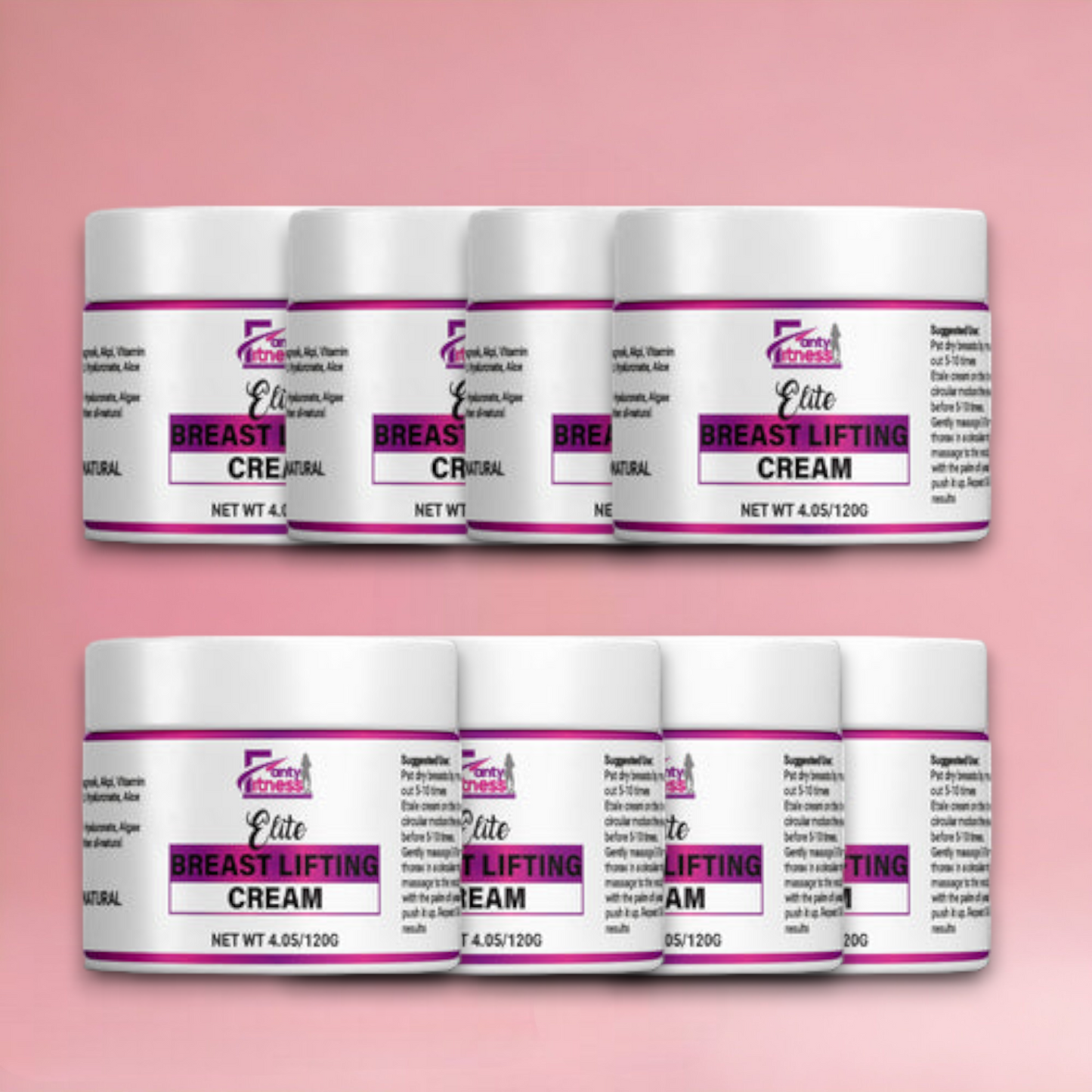 Natural Breast Plumping and Shaping Cream (pack of 10)