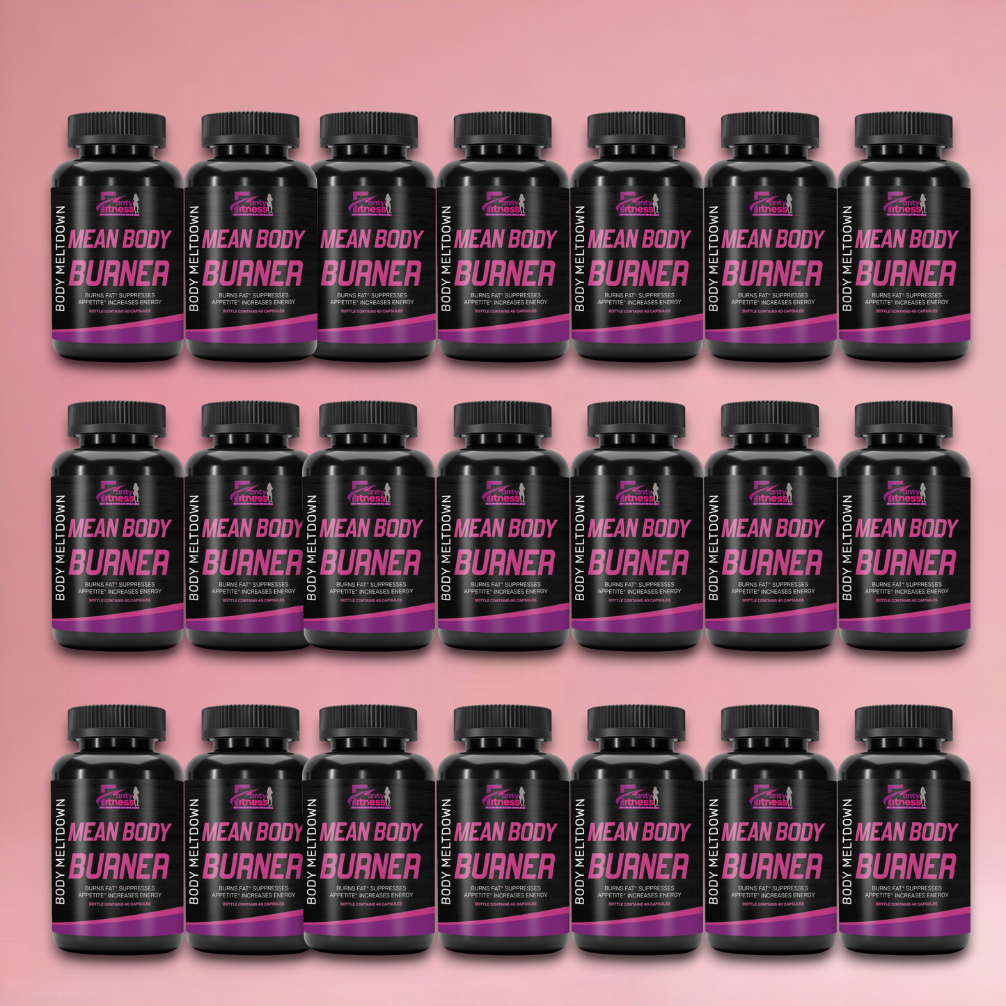 *wholesale* 24 Bottles Mean Body Meltdown Burner