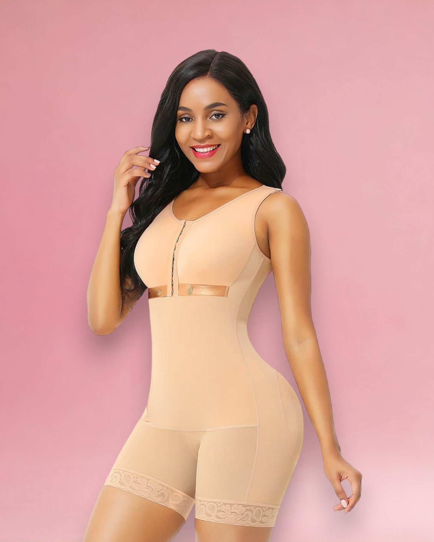 Body Sculpt Shaper With Side Zipper