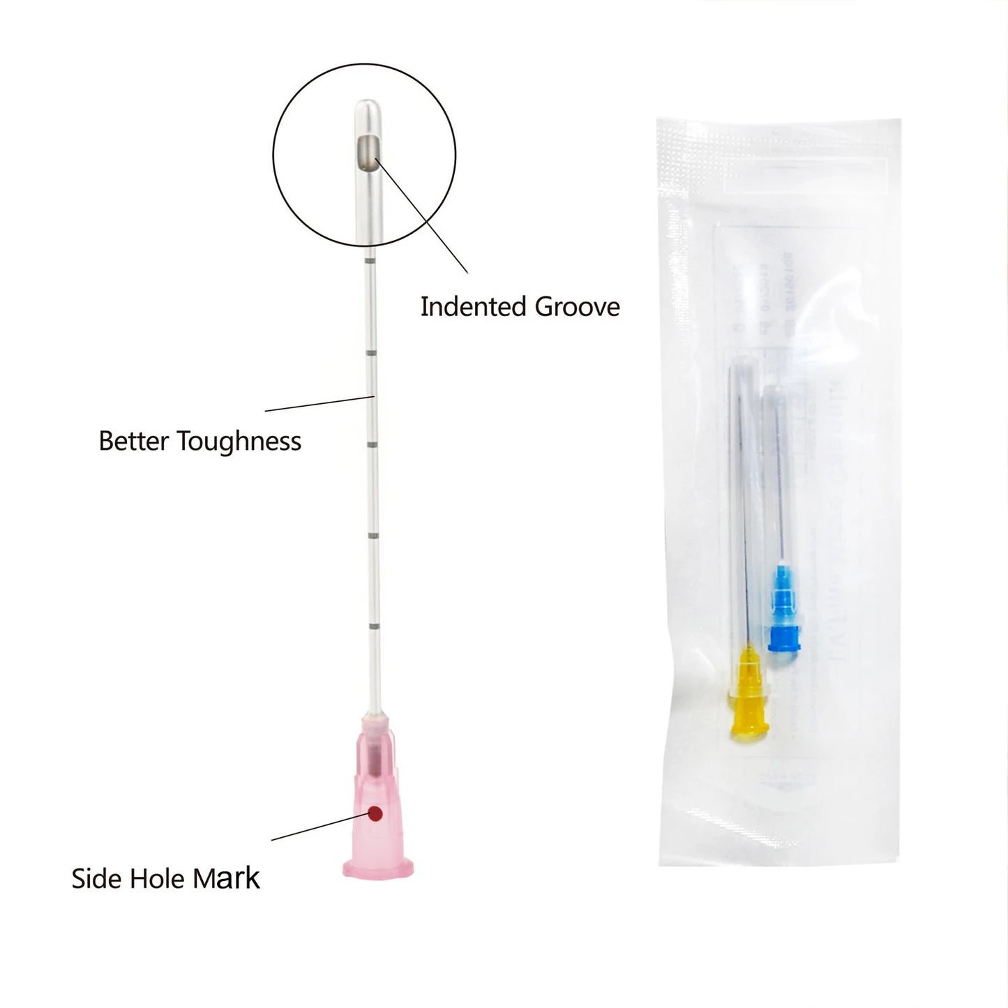 Micro Cannula With a Blunt Tip