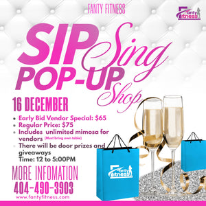 Sip Sing Shop Pop Up Event