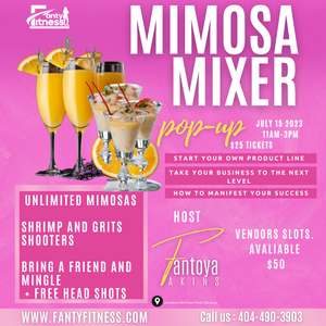 Mimosa Mixer Pop Up Event